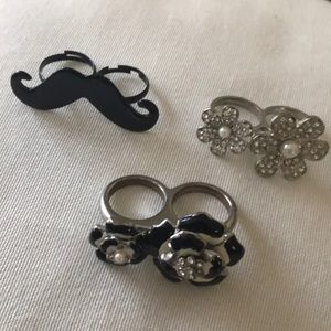 Two fingered rings